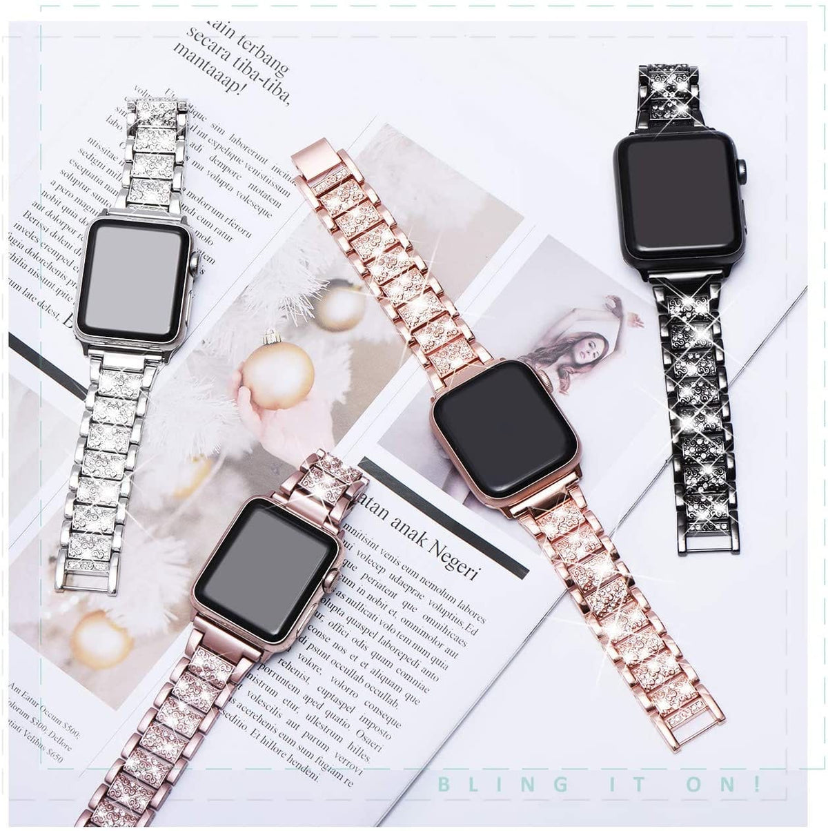Diamond Watch Band