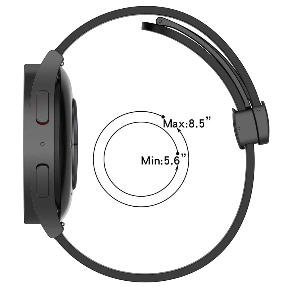Magnetic Silicone Sports Watch Band For Samsung