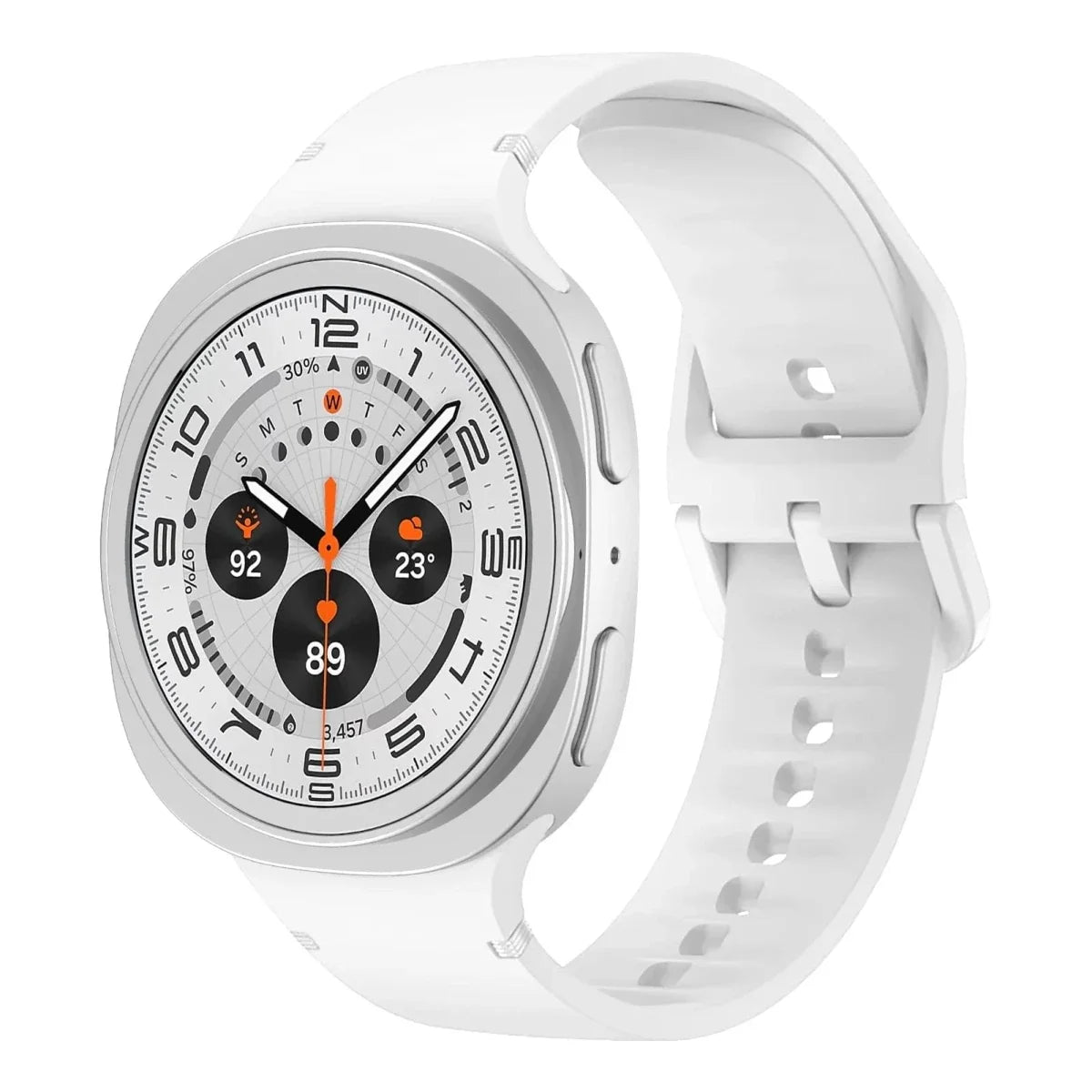 Sports Band For Samsung Watch 8 - Series 8 White