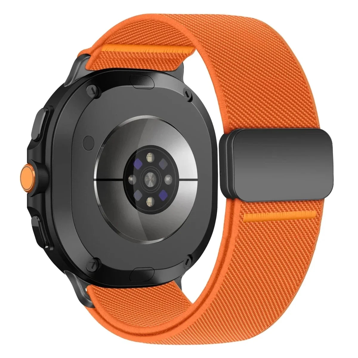 Magnetic Nylon Sports Band For Samsung Watch 8 - Orange
