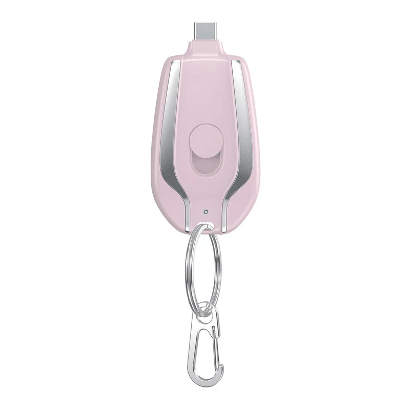 Keychain Phone Charger - Pink