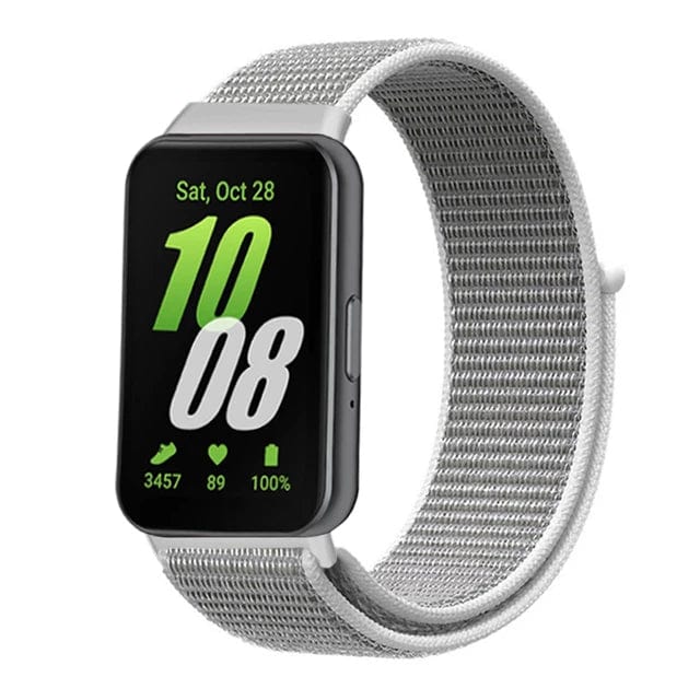 Nylon Sports Watch Band For Samsung Fit 3 - Sea Shell