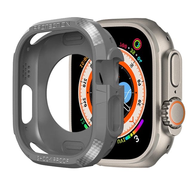 Large Shockproof Watch Bumper - Gray