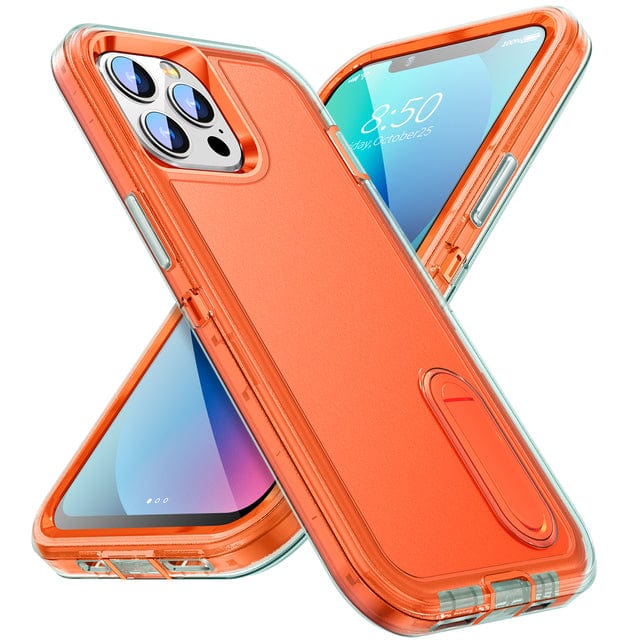 Shockproof Kickstand Phone Case - Orange