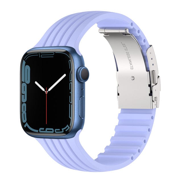 Buckle Sports Watch Band - Light Violet