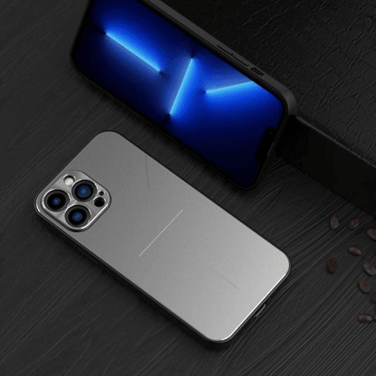 Scratch Proof Aluminum Phone Case - Silver