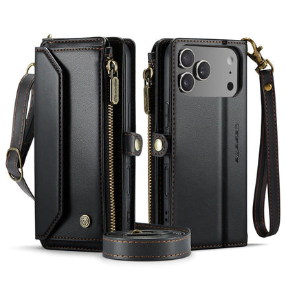 RFID Crossbody Leather Wallet Phone Case