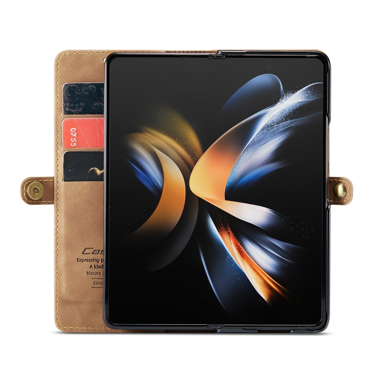 Slim Magnetic Leather Case For Samsung Galaxy