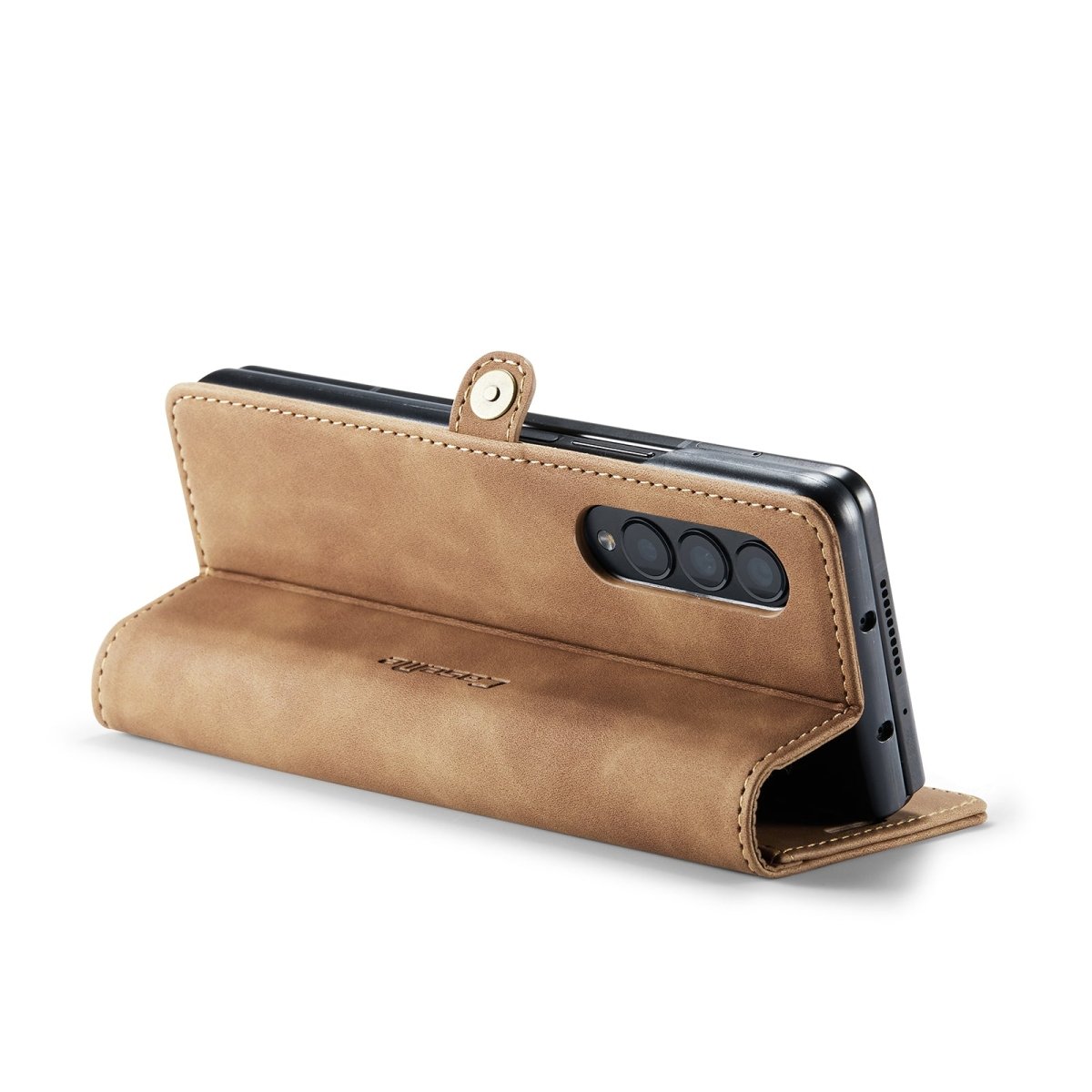 Slim Magnetic Leather Case For Samsung Galaxy