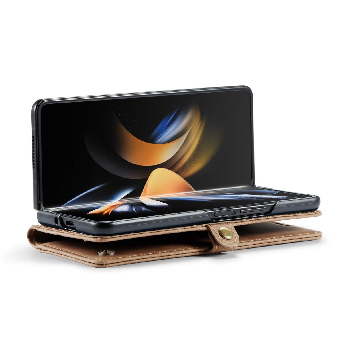 Slim Magnetic Leather Case For Samsung Galaxy