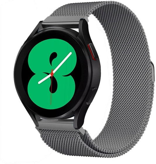 Milanese Stainless Steel Watch Band For Samsung - Gray