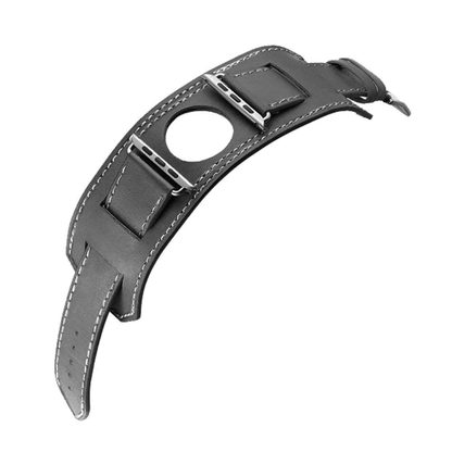 Cuff Bracelet Watch Band - Black