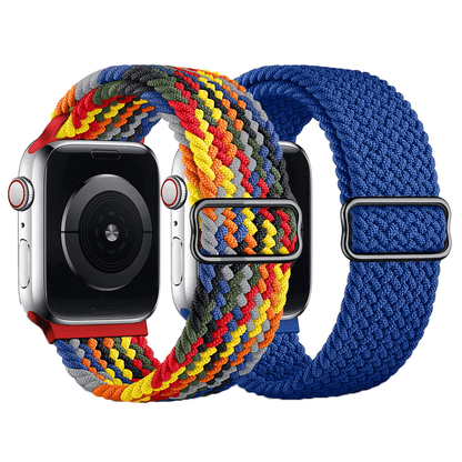 Adjustable Braided Nylon Watch Band