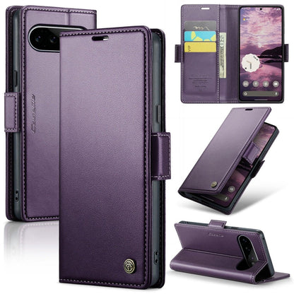 RFID Leather Card Holder Case For Google Pixel
