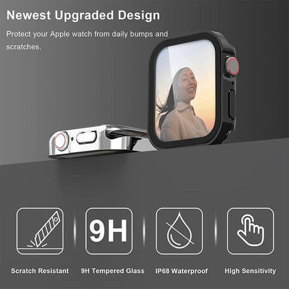 Tempered Glass Scratch Proof Watch Case