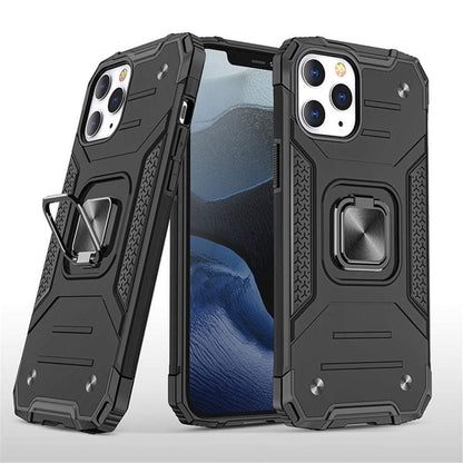 Magnetic Shockproof Phone Case - Black