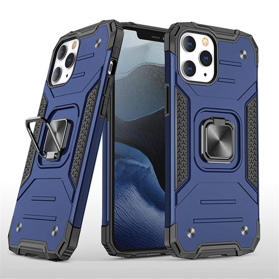 Magnetic Shockproof Phone Case - Blue