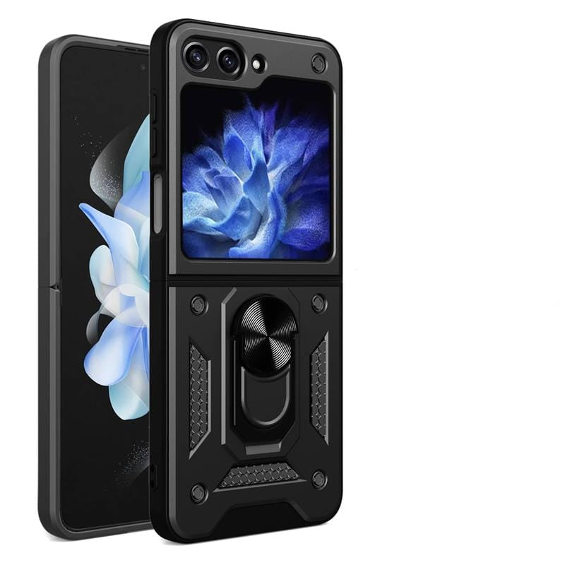 Magnetic Shockproof Case For Samsung Z FLIP - Black