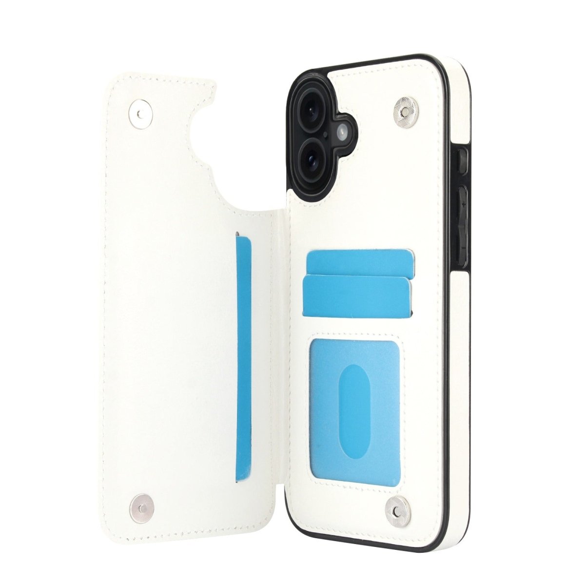 Flip Leather Phone Wallet Case