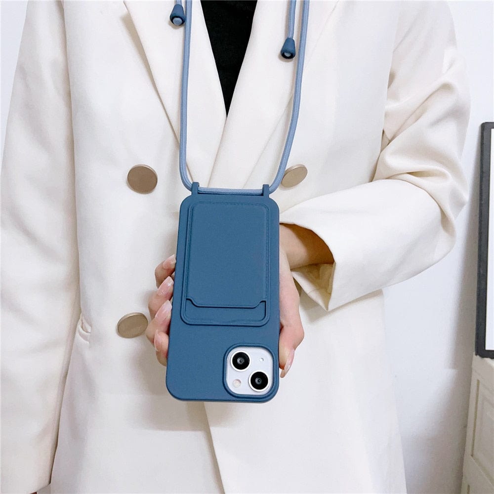 Silicone Crossbody Phone Case