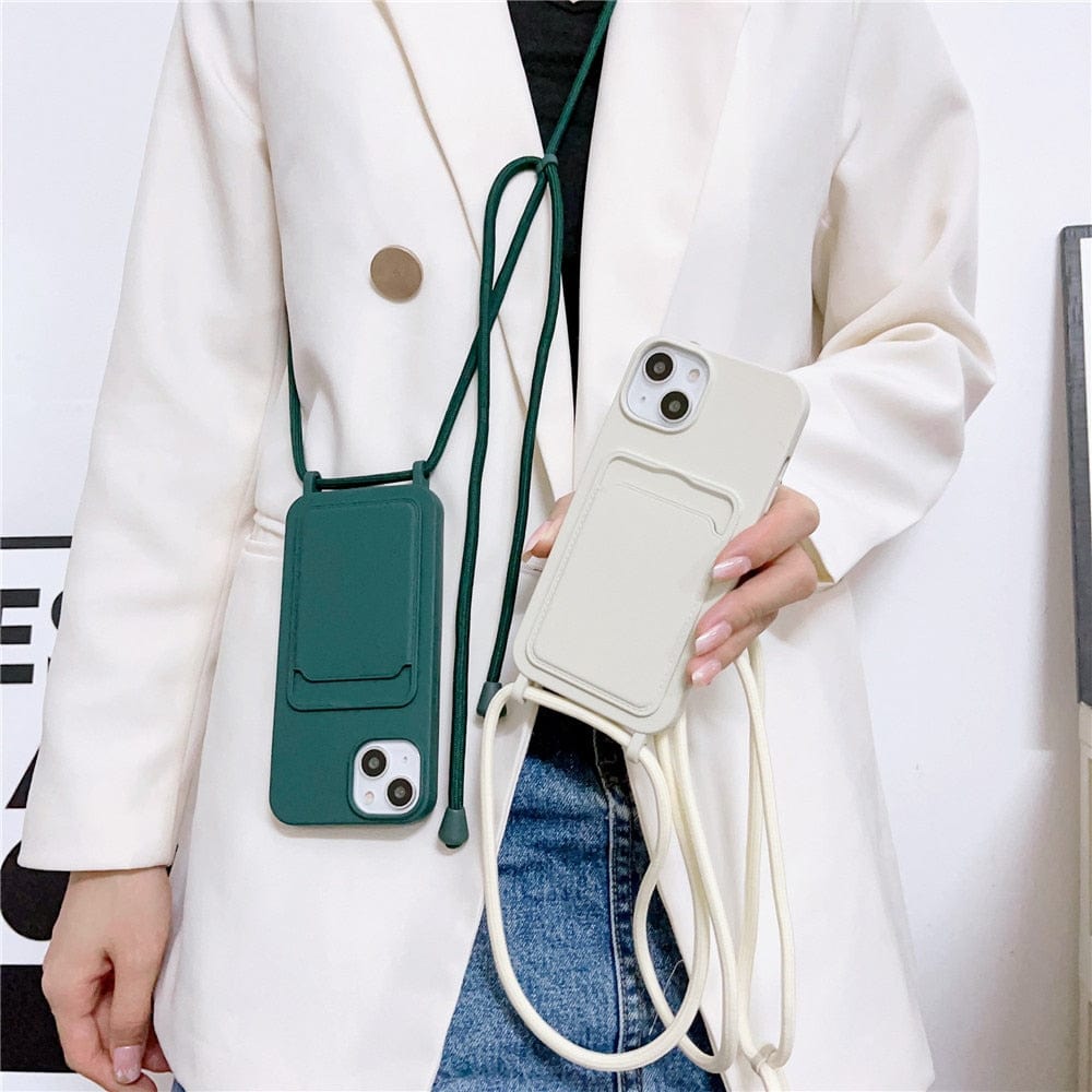 Silicone Crossbody Phone Case