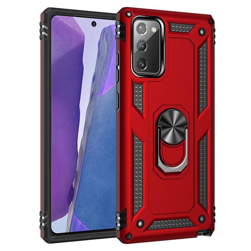 Magnetic Shockproof Case For Samsung Galaxy S - Red