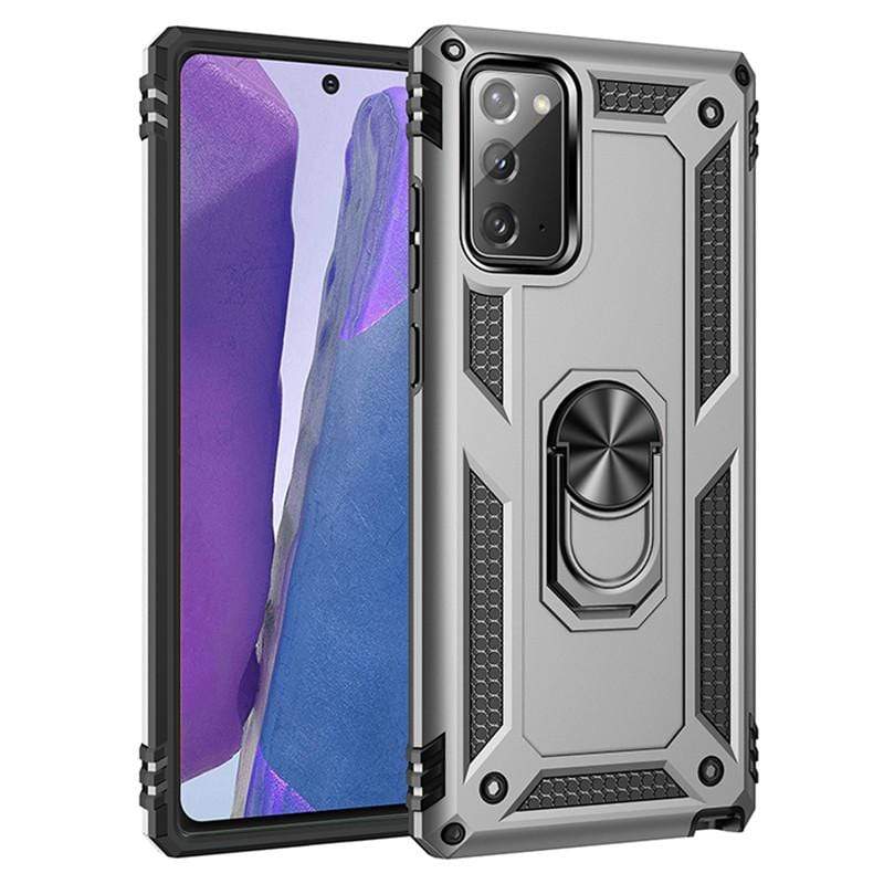 Magnetic Shockproof Case For Samsung Galaxy S - Gray