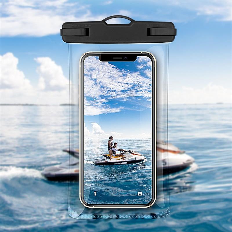 Waterproof Phone Pouch - Black