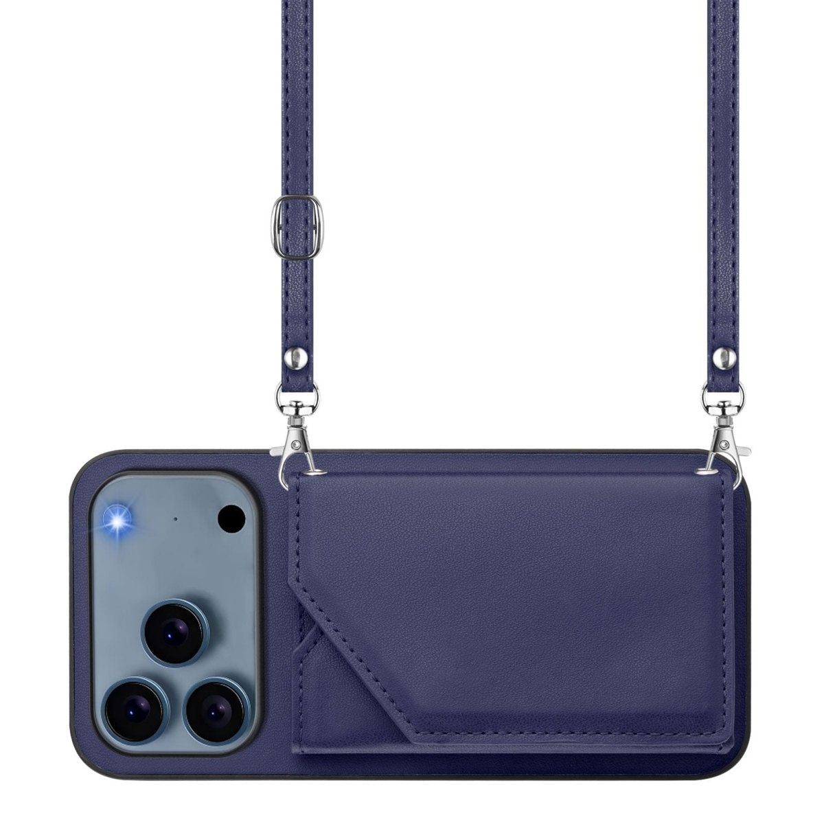 Crossbody Leather Wallet Phone Case