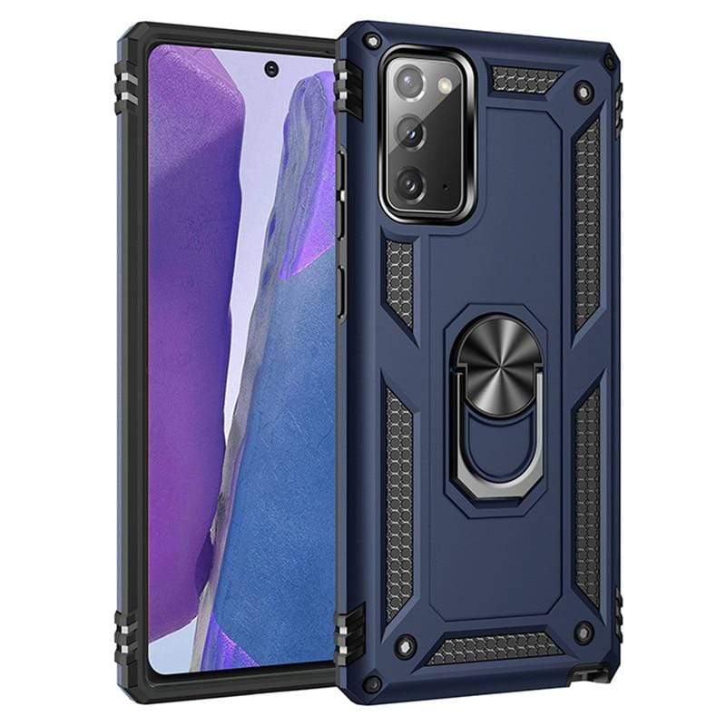 Magnetic Shockproof Case For Samsung Galaxy S - Blue