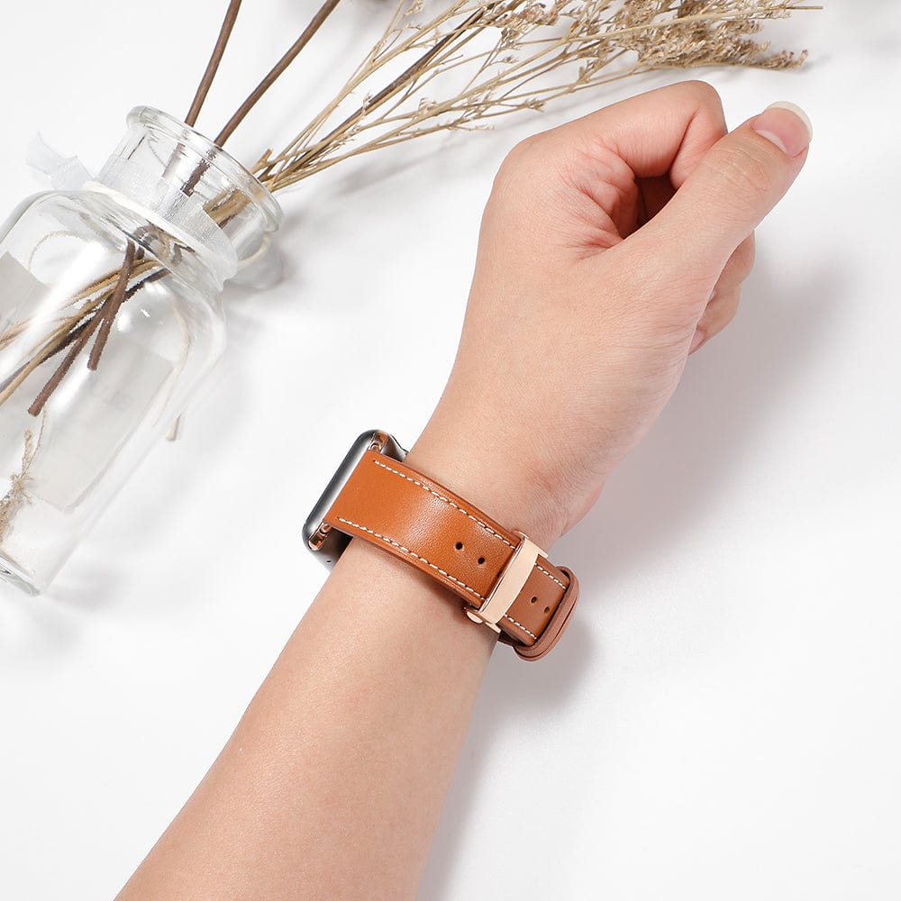Leather Watch Band