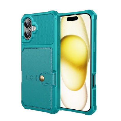 Magnetic Leather Phone Wallet Case
