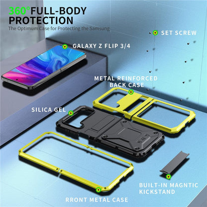 Heavy Duty Case with Kickstand For Samsung Z Flip