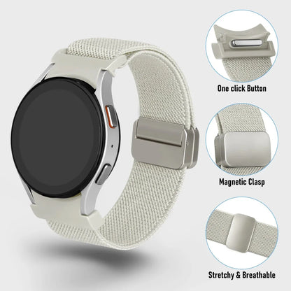 Magnetic Nylon Sports Watch Band For Samsung