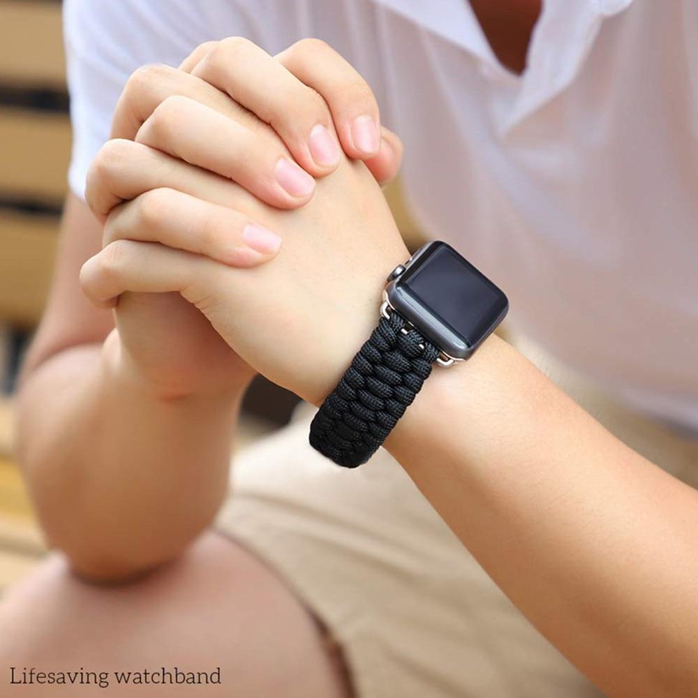 Survival Paracord Watch Band