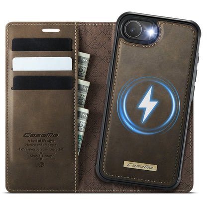 RFID Detachable Leather Card Holder Phone Case - Brown