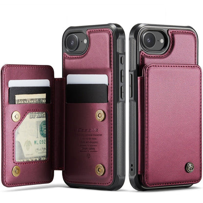 RFID Flip Leather Wallet Phone Case