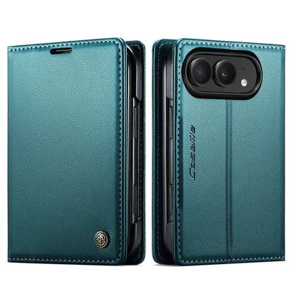 RFID Leather Card Holder Phone Case - Teal