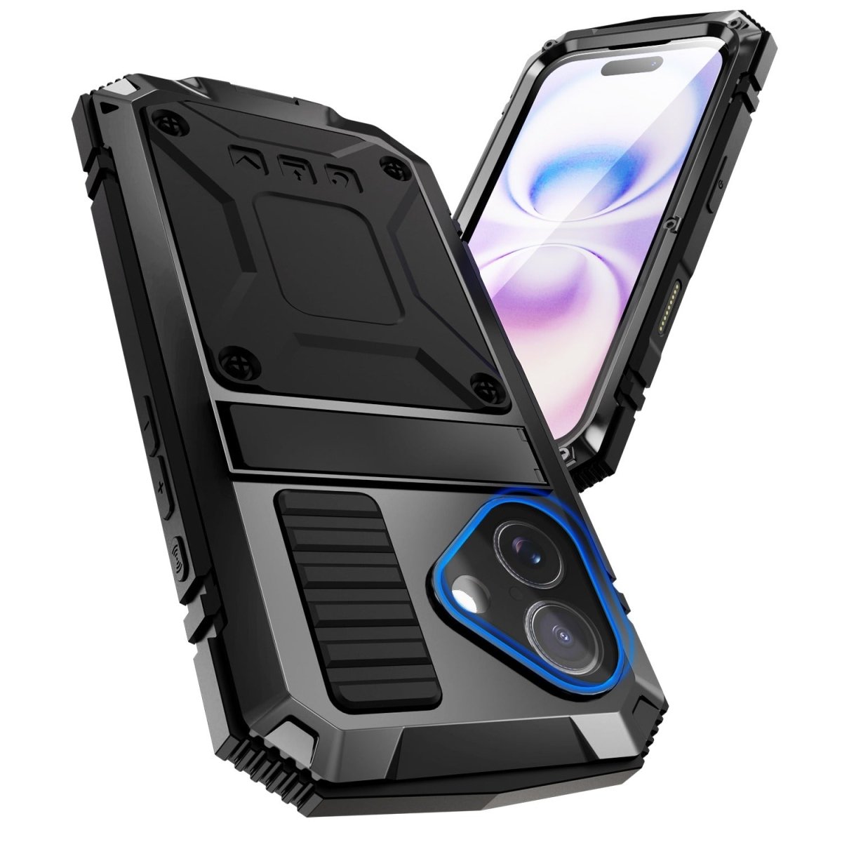 Rugged Heavy Duty Phone Case with Kickstand