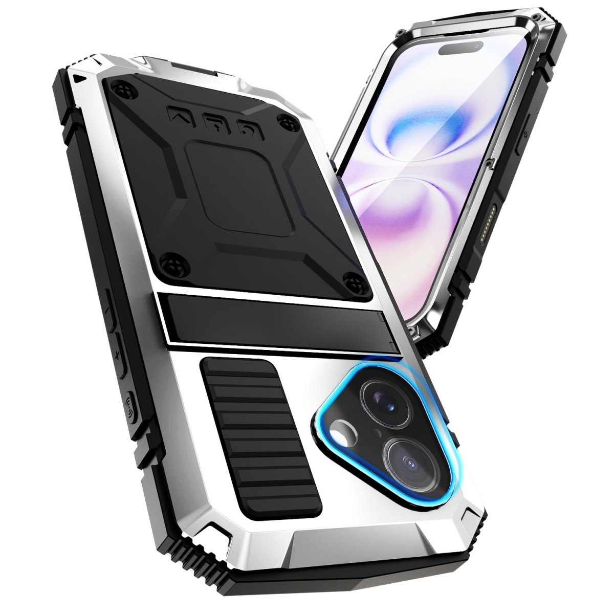 Rugged Heavy Duty Phone Case with Kickstand