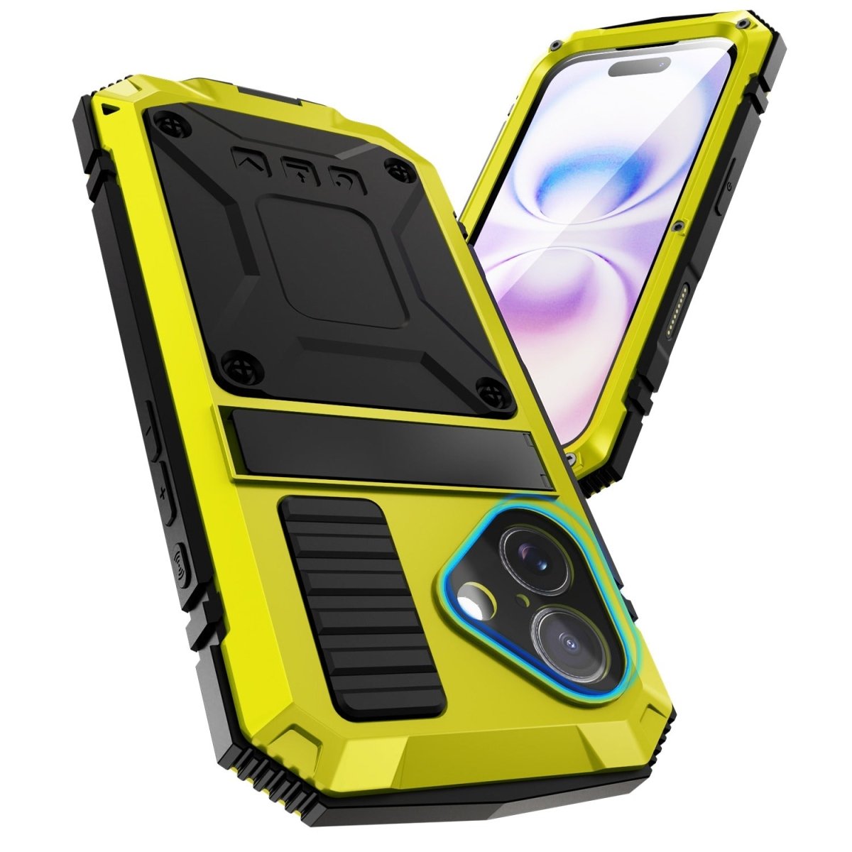 Rugged Heavy Duty Phone Case with Kickstand