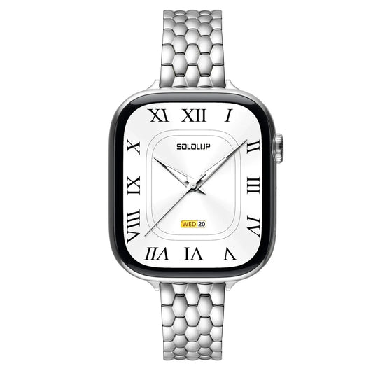 Pebble Link Stainless Steel Watch Band
