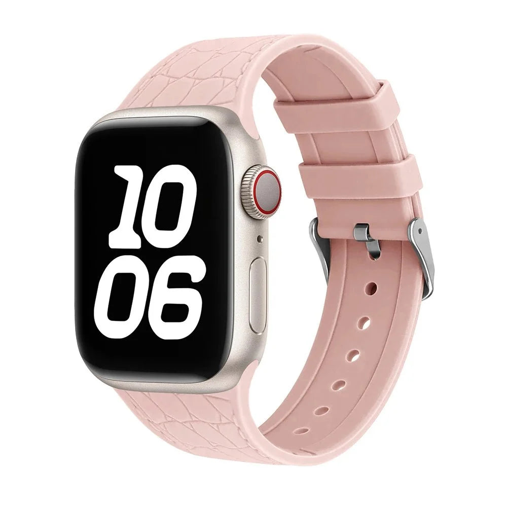 Alligator Sports Watch Band - Pink
