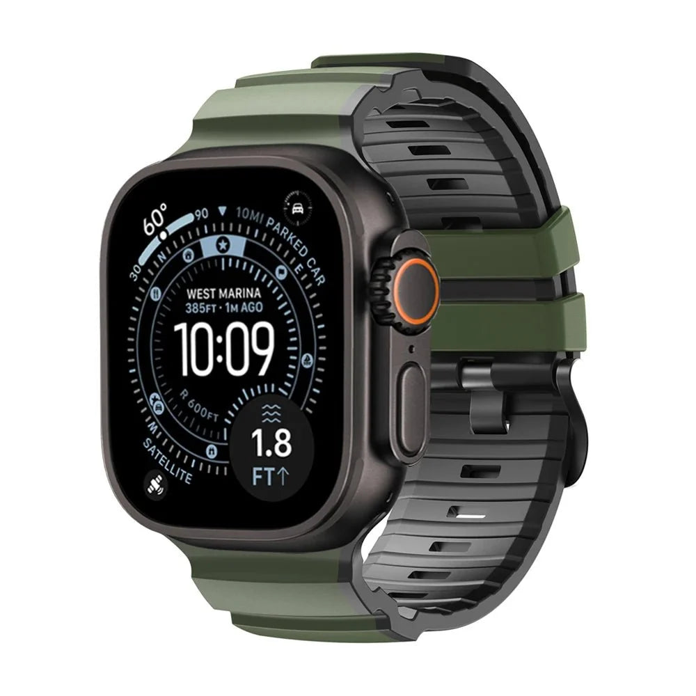 Tactical Silicone Watch Band