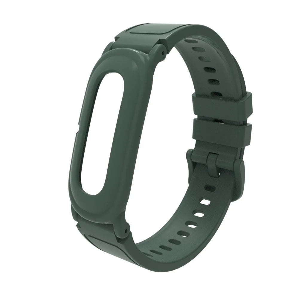 Silicone Sport Band For Fitbit Air - Army Green