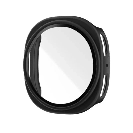 Tempered Glass Case For Samsung Watch 8 - Black