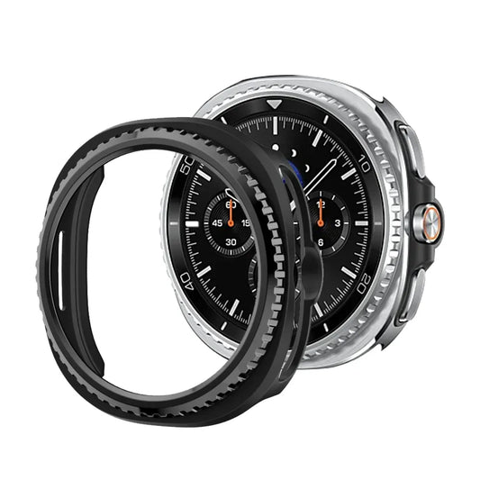 Bezel Protective Case For Samsung Watch 8 Classic - Black