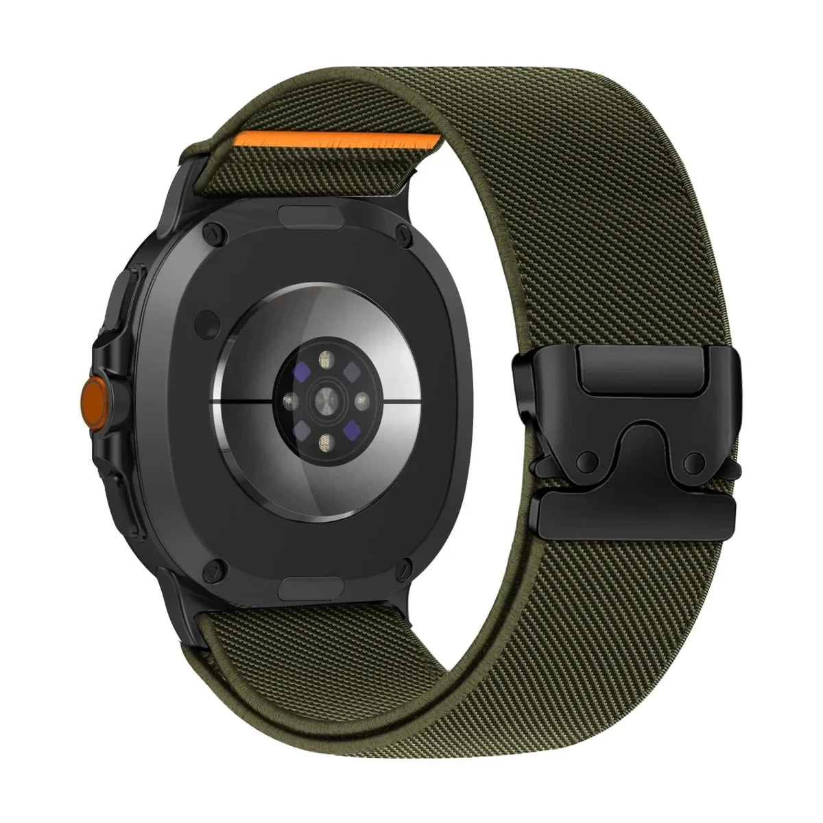 Nylon Parachute Sports Band For Samsung Watch 8 - Army Green