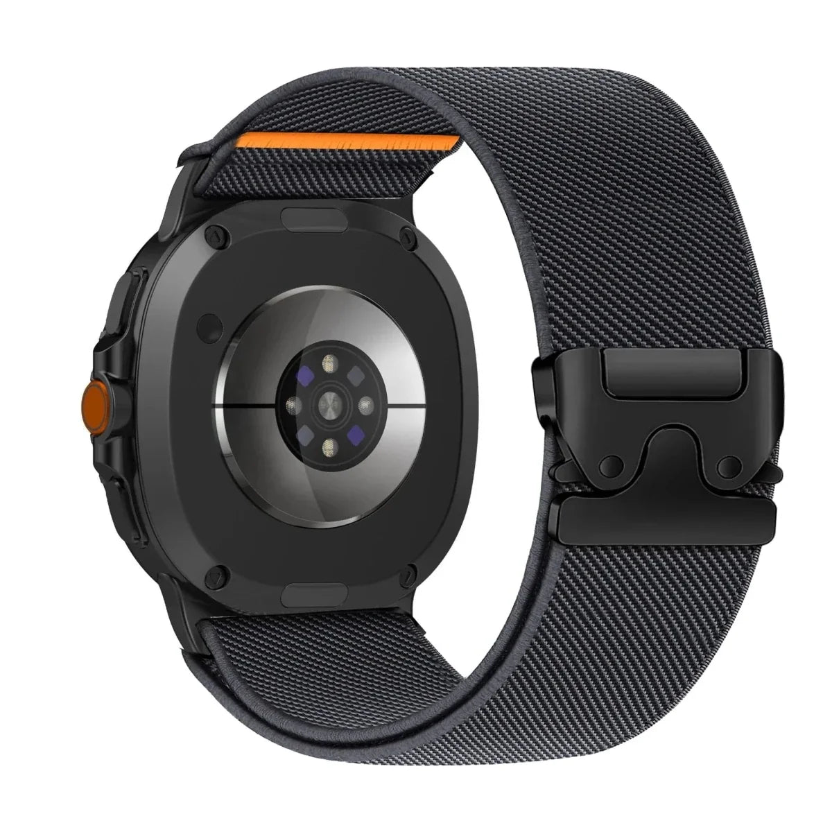 Nylon Parachute Sports Band For Samsung Watch 8 - Deep Gray