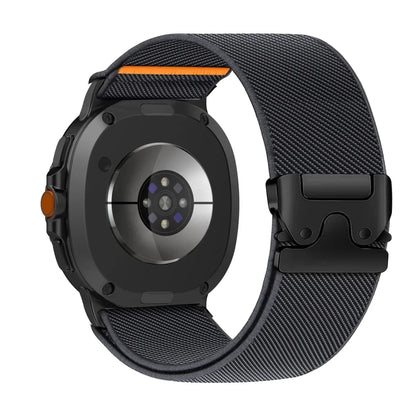 Nylon Parachute Sports Band For Samsung Watch 8 - Deep Gray